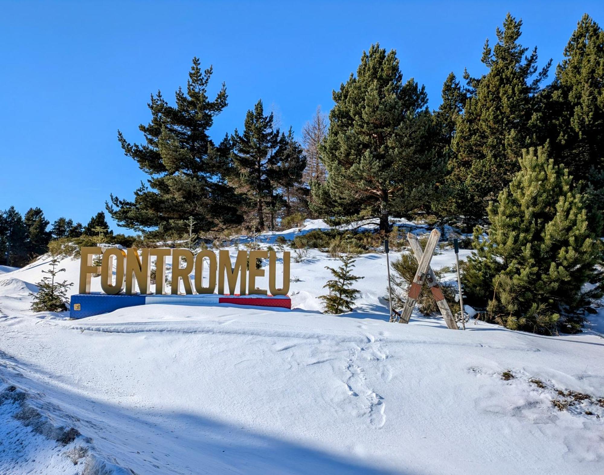 Apartamento Le Ptit Cocon Font Romeu Exterior foto