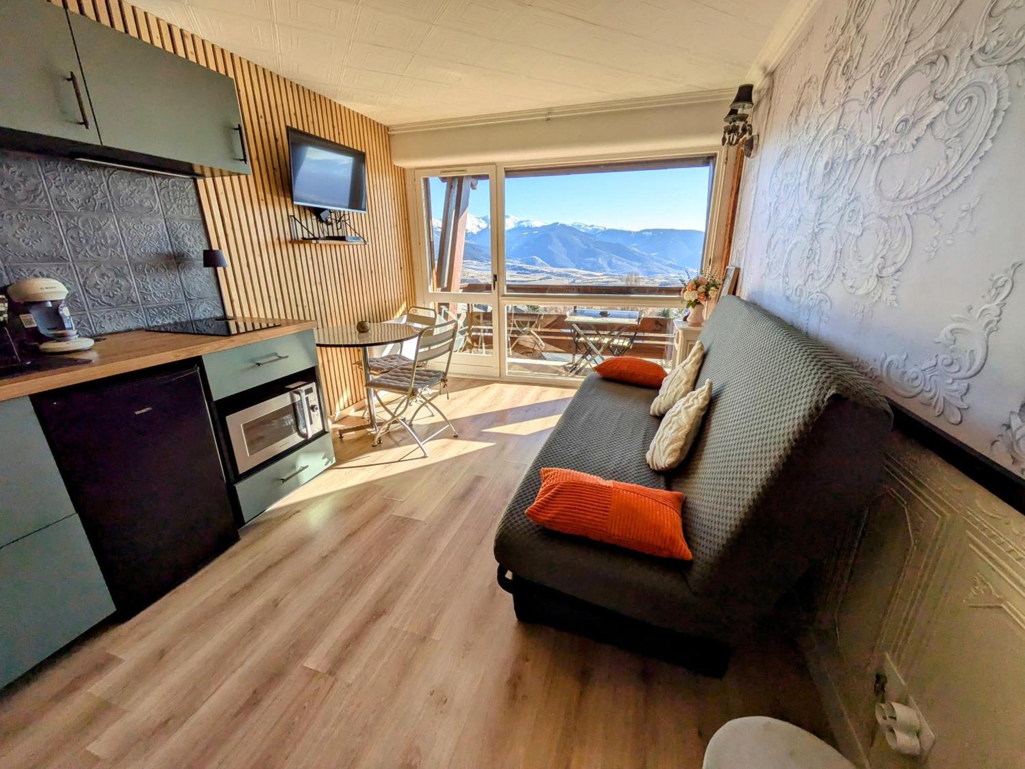 Apartamento Le Ptit Cocon Font Romeu Exterior foto